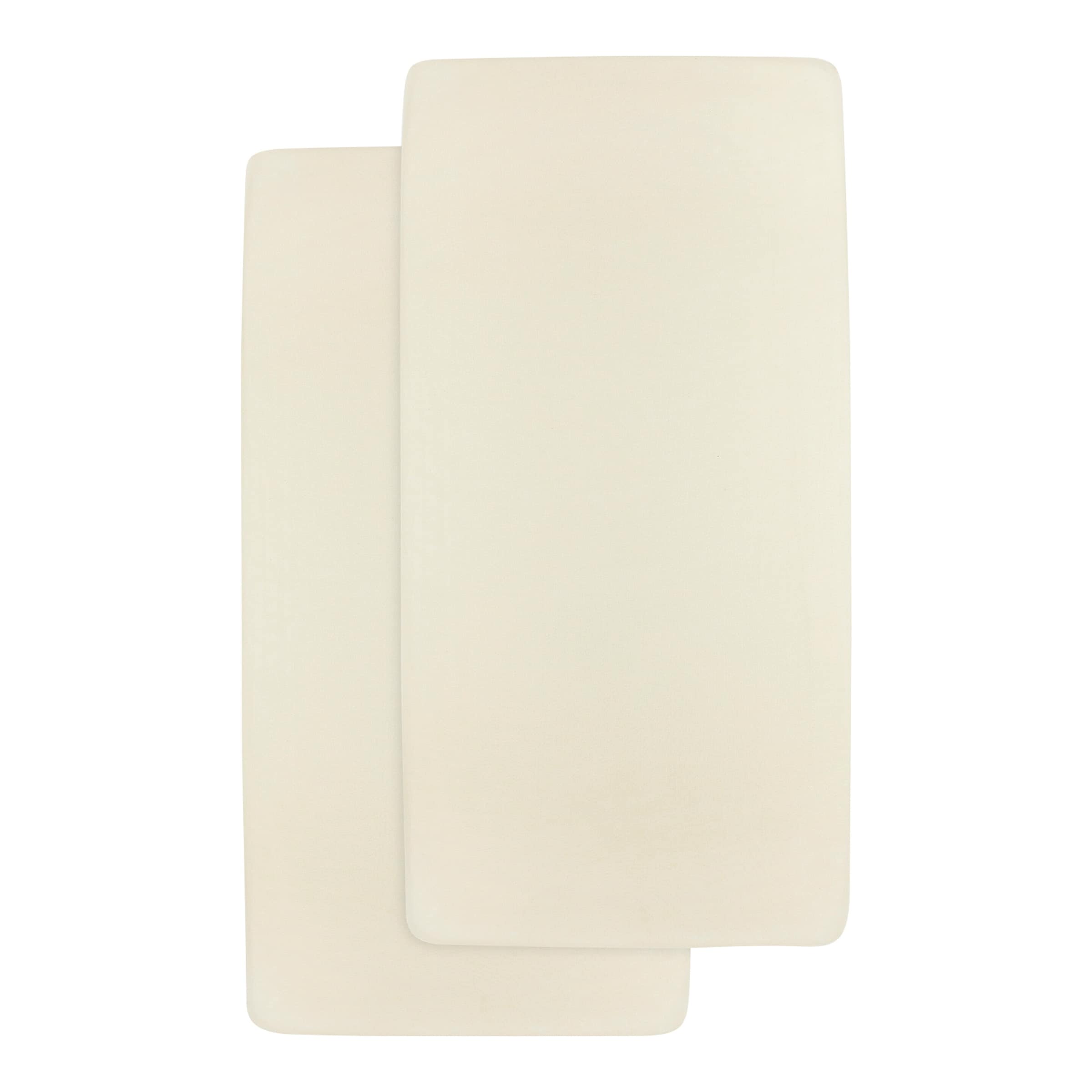 Meyco Baby 2er-Pack Jersey-Spannbetttücher 60x120 cm