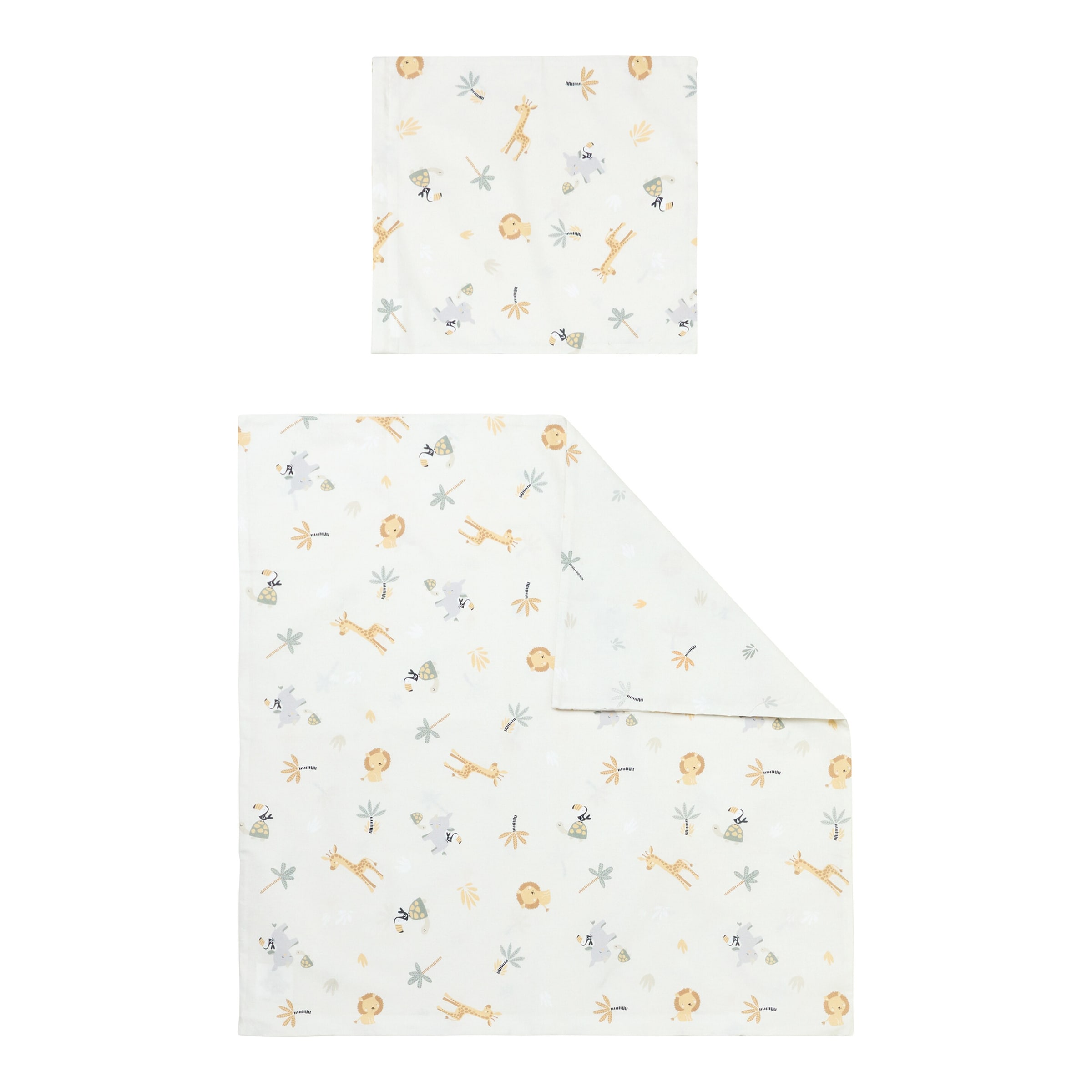 Bornino Home Wende-Bettwäsche Afrika 80x80/35x40 cm