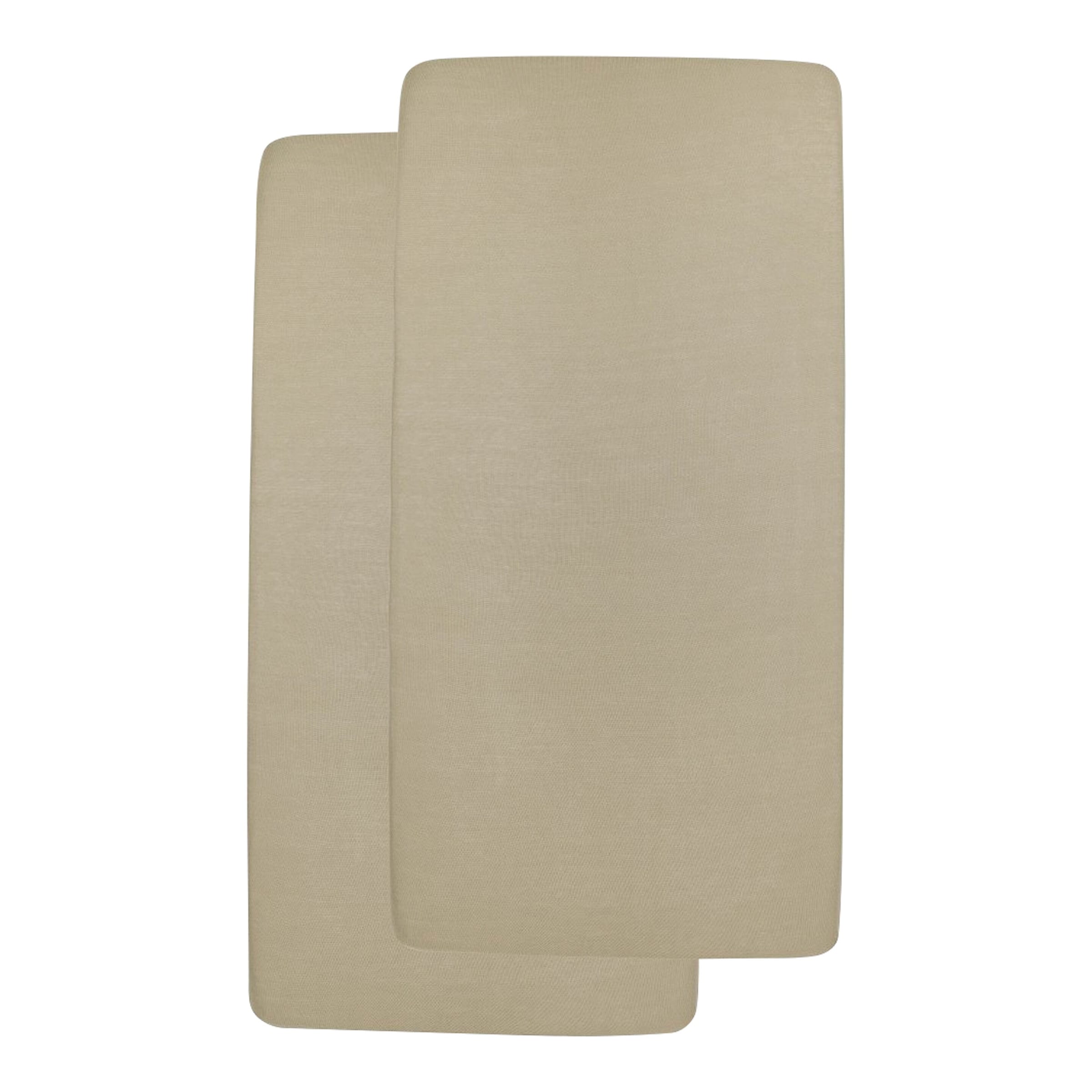 Meyco Baby 2er-Pack Jersey-Spannbetttücher 70x140 - 70x150 cm